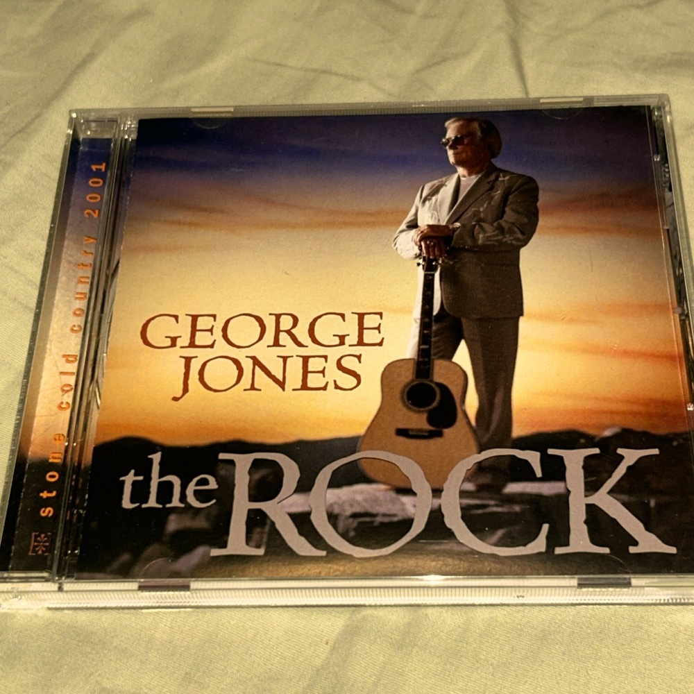 George Jones The Rock Stone Cold Country CD 2001